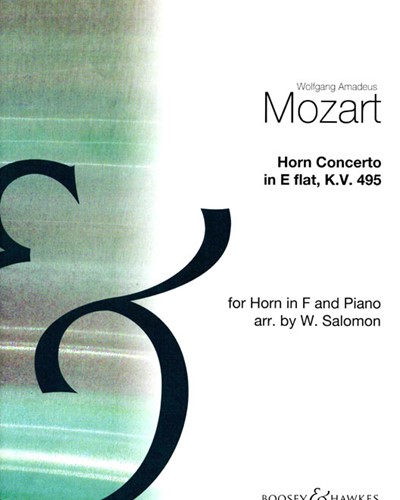 Horn Concerto No. 4 in E-flat major, K. 495 — Wolfgang Amadeus Mozart