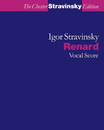 Renard — 斯特拉文斯基