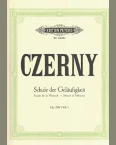 School of Velocity Op. 299 for Piano — 车尔尼