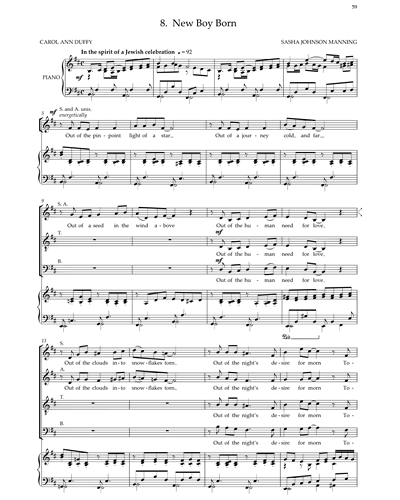New Boy Born (from Manchester Carols) — Sasha Johnson Manning