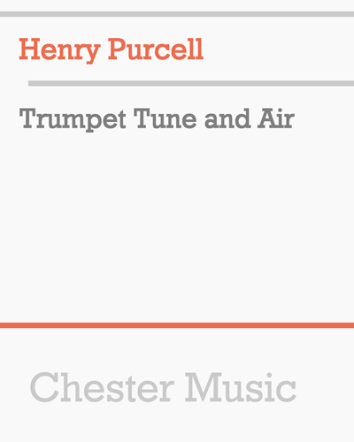 Trumpet Tune and Air, op. ZT 678 — Henry Purcell