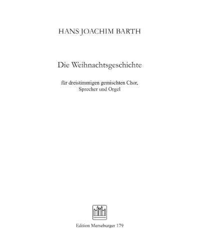 The Christmas Story — Hans Joachim Barth