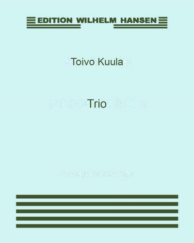 Trio, op. 7 — Toivo Kuula