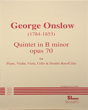 Quintet in B minor, op. 70 — 乔治·翁斯洛