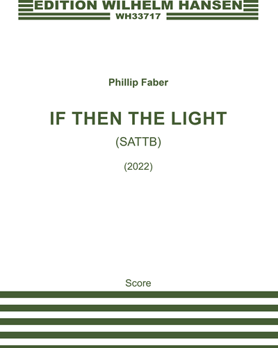 If Then The Light — Phillip Faber