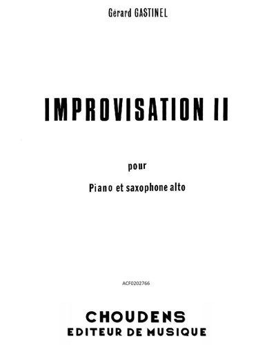 Improvisation II — Gérard Gastinel