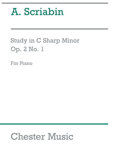 Study in C-sharp minor, op. 2 no. 1 — 斯克里亚宾