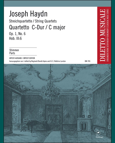 String Quartet in C major, op. 1/6 — 海顿
