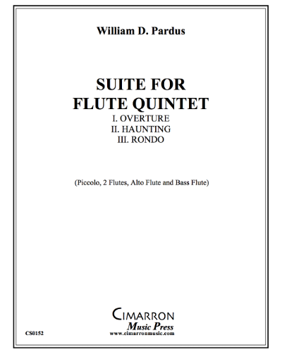 Suite for Flute Quintet — William Pardus