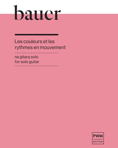 Les couleurs et les rythmes en mouvement — Jerzy Bauer