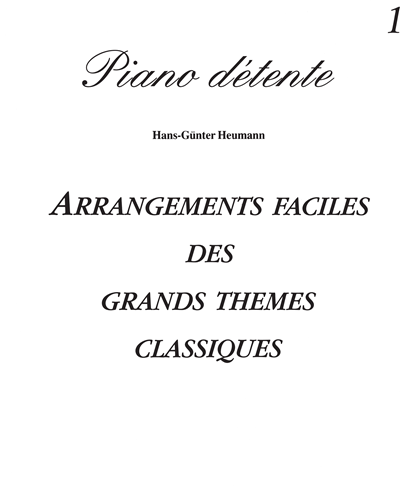 Piano Détente, Vol. 1 — Hans-Günter Heumann