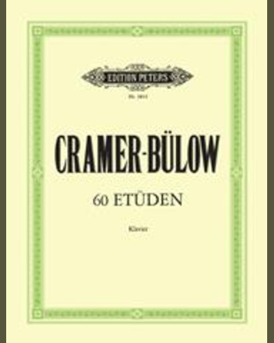 60 Studies for Piano, Selected and ed. by Hans von Bülow — 克拉默