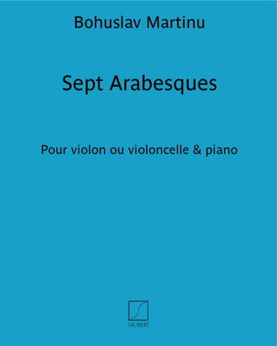Sept Arabesques — Bohuslav Martinů