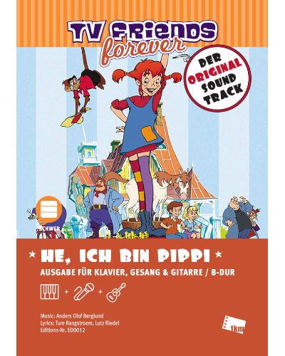 He, ich bin Pippi (Title Song from the animated TV series 'Pippi Langstrumpf') — Anders Olof Berglund