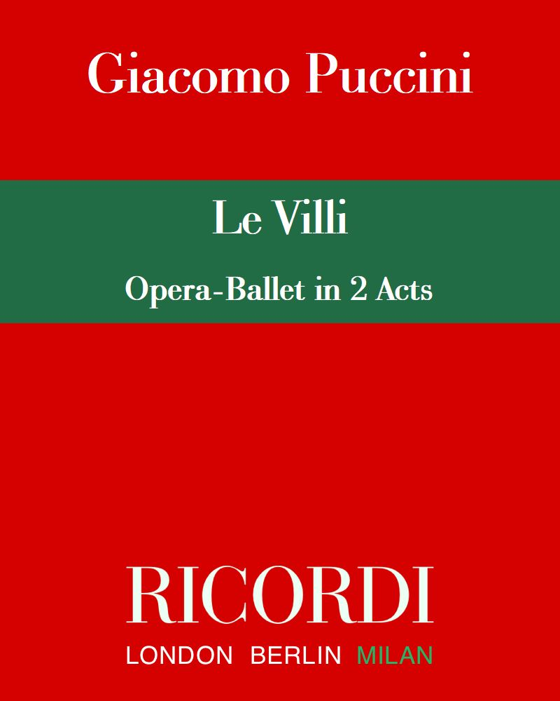 Le Villi [Critical Edition] — 普契尼