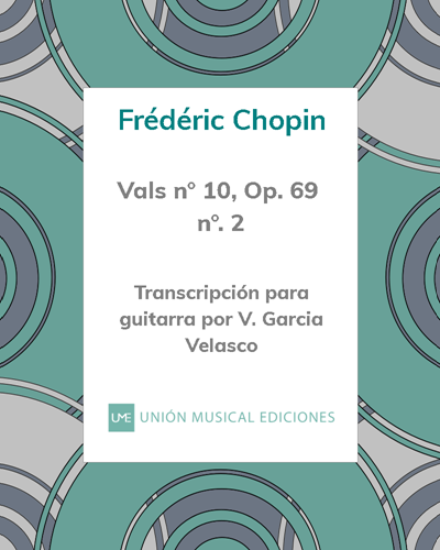 Vals n° 10, Op. 69 n°. 2 — Frédéric Chopin