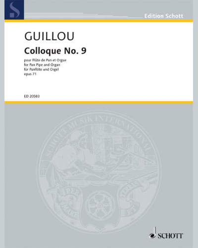 Colloque No. 9 — Jean Guillou
