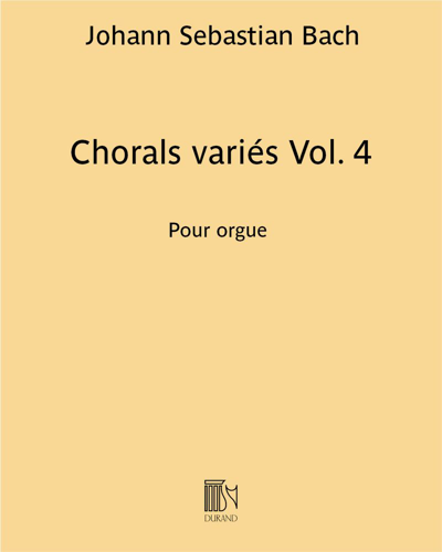 Chorals variés, Vol. 4 — 巴赫