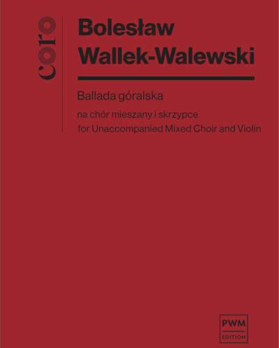 Ballada góralska — Bolesław Wallek-Walewski