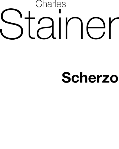 Scherzo for Wind Quintet, op. 27 — Charles Stainer