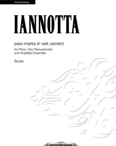 paw-marks in wet cement (ii) — Clara Iannotta