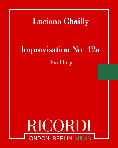 Improvisation No. 12a — Luciano Chailly