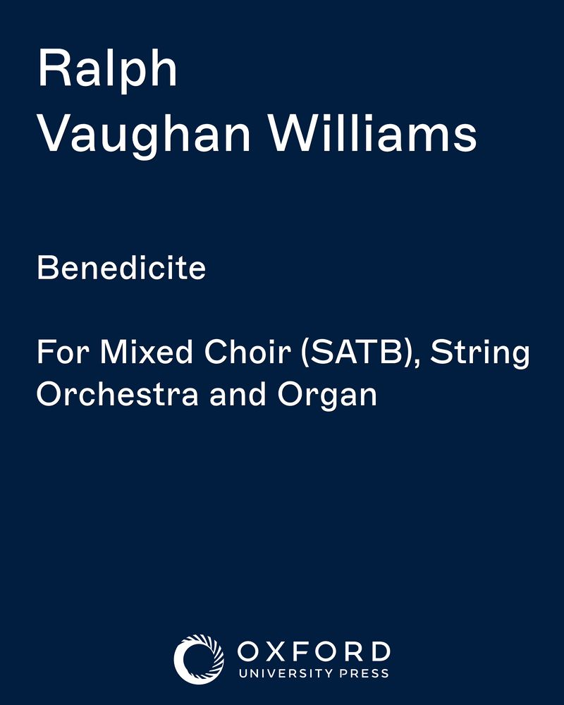 Benedicite — Ralph Vaughan Williams