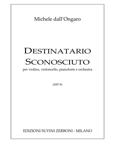 Destinatario sconosciuto — Michele Dall'Ongaro