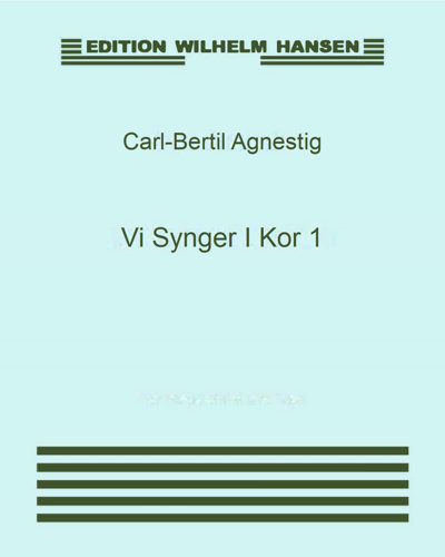 Vi synger i kor 1 — Carl-Bertil Agnestig