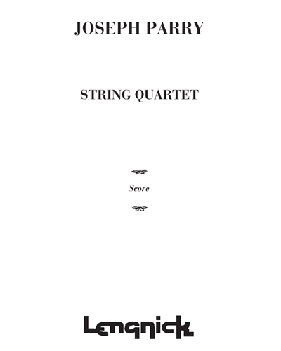 String quartet — Joseph Parry
