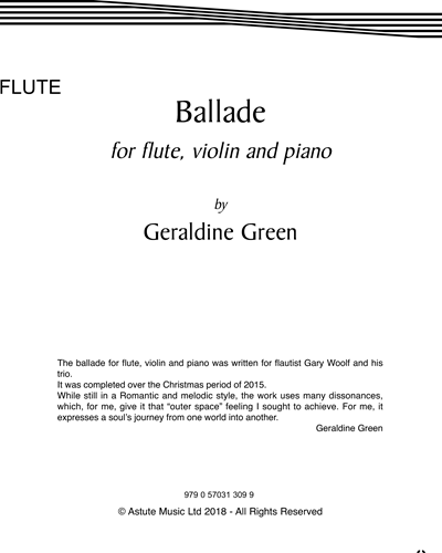 Ballade — Geraldine Green