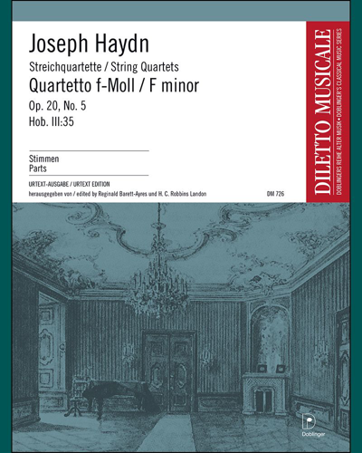 String Quartet in F minor, op. 20/5 — 海顿