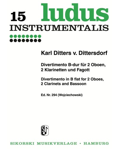 Divertimento in B-flat major — 迪特斯多夫
