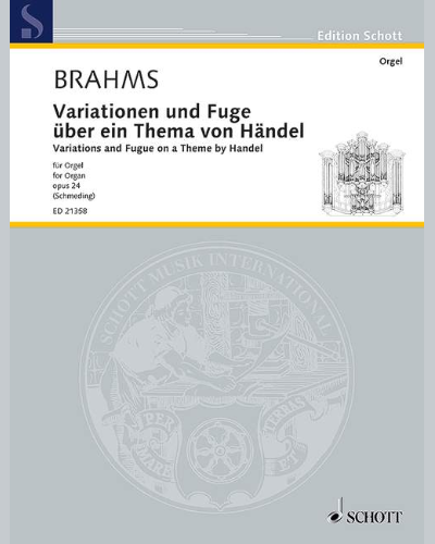 Variations and Fugue on a Theme by Handel — 勃拉姆斯
