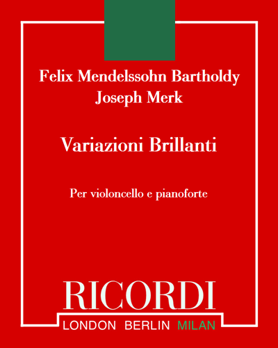 Variazioni Brillanti — Felix Mendelssohn Bartholdy