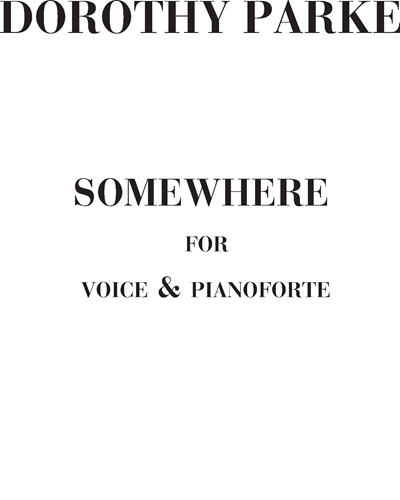 Somewhere — Dorothy Parke