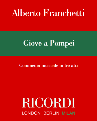 Giove a Pompei — Alberto Franchetti