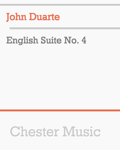 English Suite No. 4, op. 82 — John William Duarte