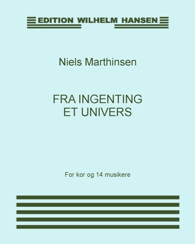fra ingenting et UNIVERS — Niels Marthinsen