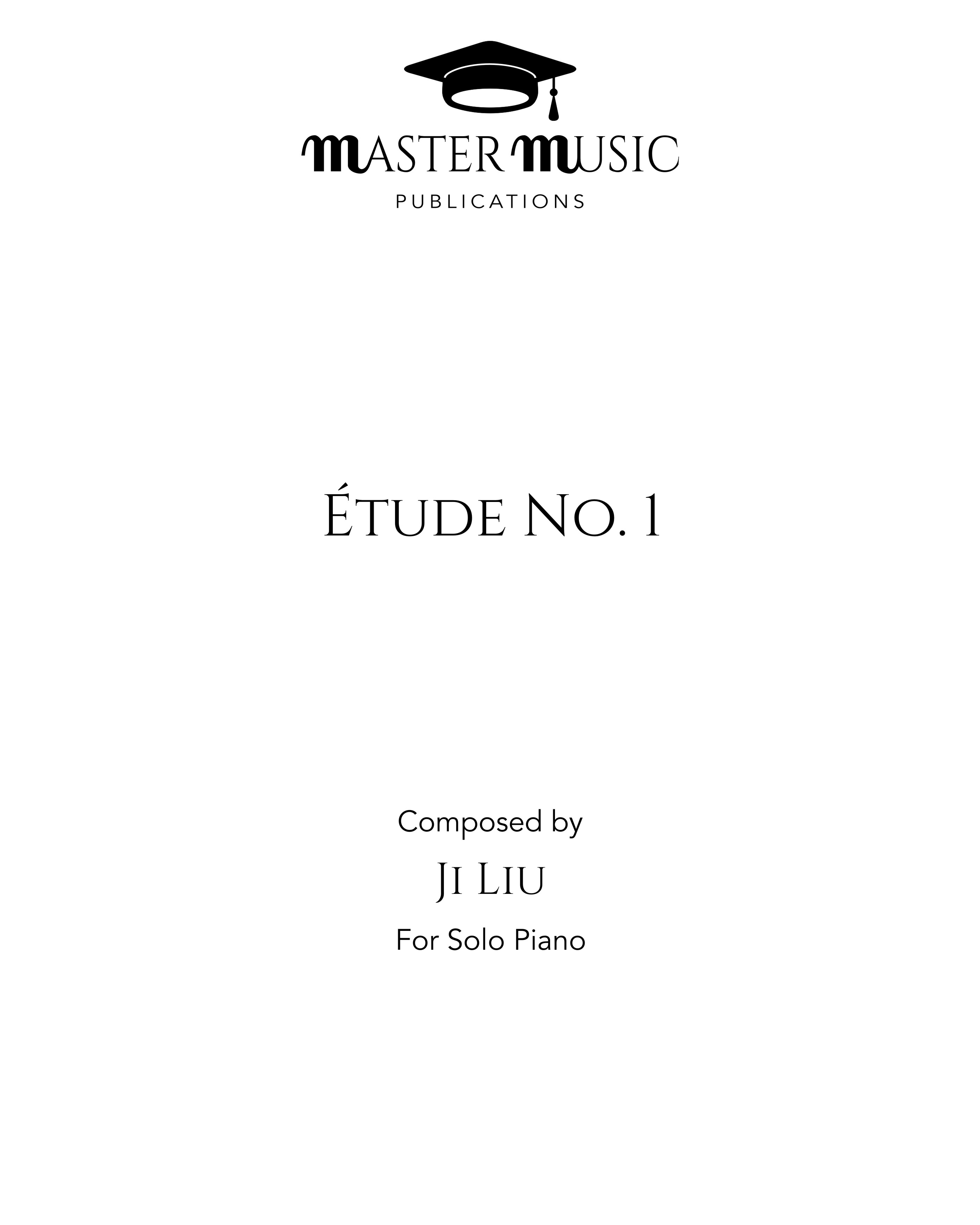 Étude No. 1 in C major — Ji Liu