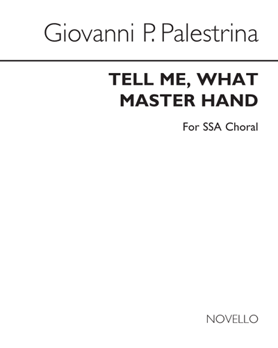 Tell Me, What Master Hand — 帕莱斯特里纳