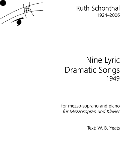 Nine Lyric-Dramatic Songs — Ruth Schönthal