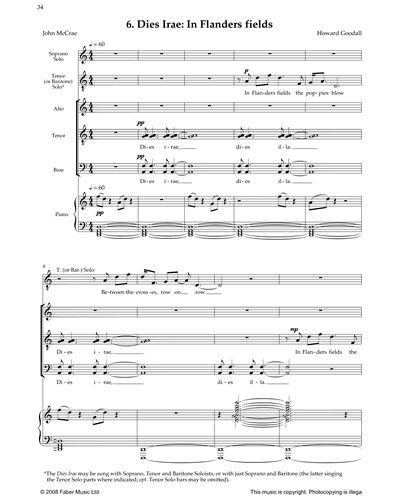 Dies Irae: In Flanders Fields (No 6 from Eternal Light) — Howard Goodall