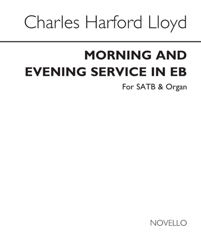 Morning and Evening Service in E-flat, Nos. 6-13 — Charles Harford Lloyd