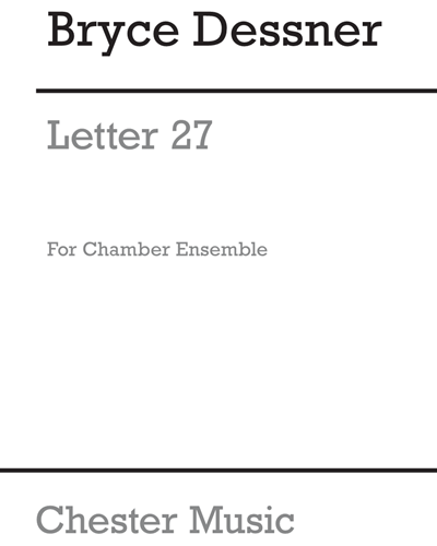 Letter 27 — Bryce Dessner