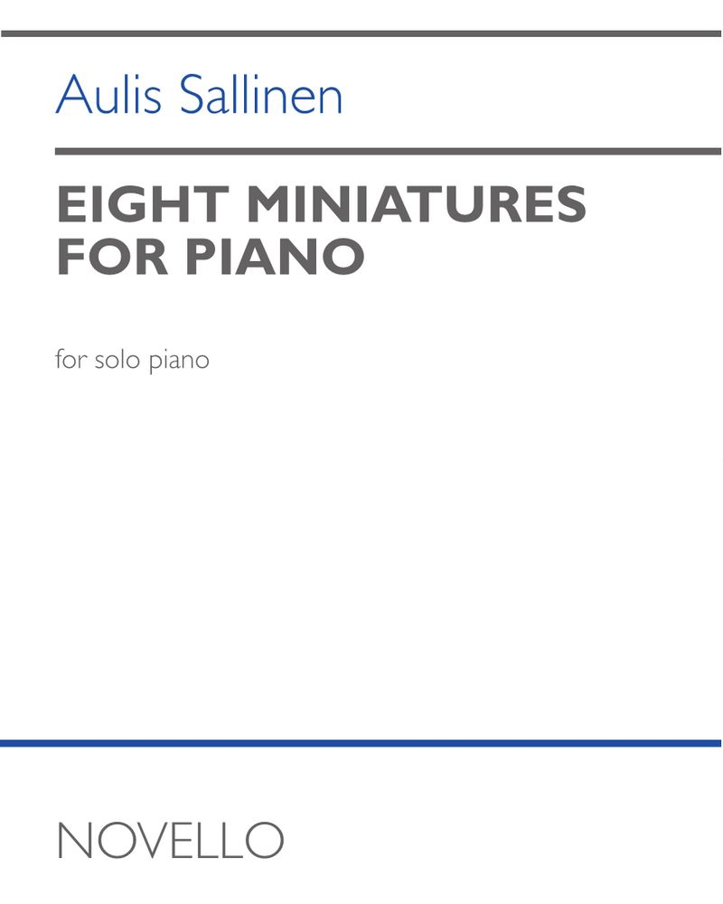 Eight Miniatures for Piano, op. 110 — Aulis Sallinen