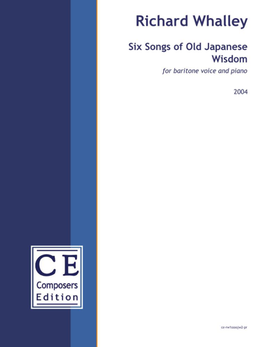 Six Songs of Old Japanese Wisdom — Richard Whalley