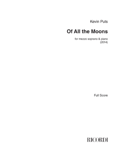 Of All the Moons — Kevin Puts