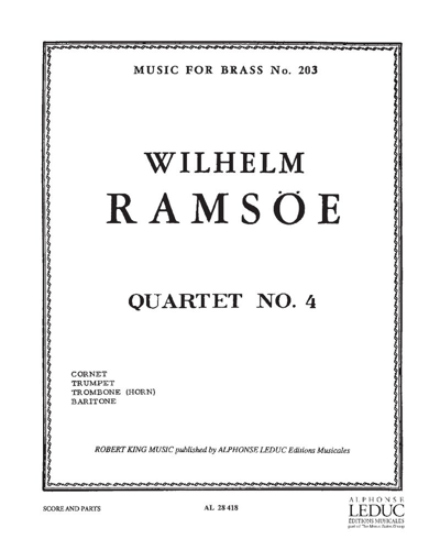 Quartet No. 4 — Wilhelm Ramsøe