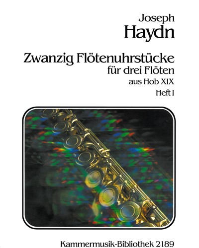 Twenty Flute Clock Pieces from Hob. XIX - Book I — Joseph Haydn